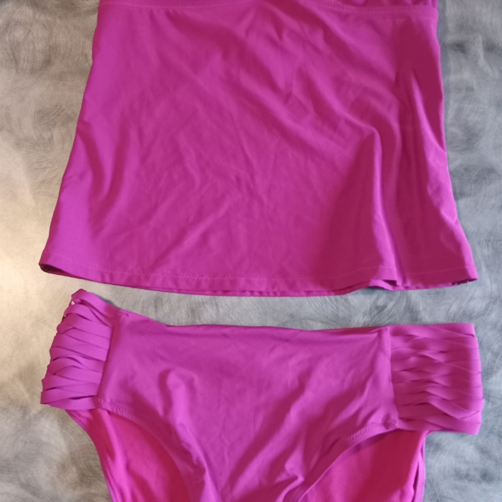 Athleta Vibrant Pink Bikini Set